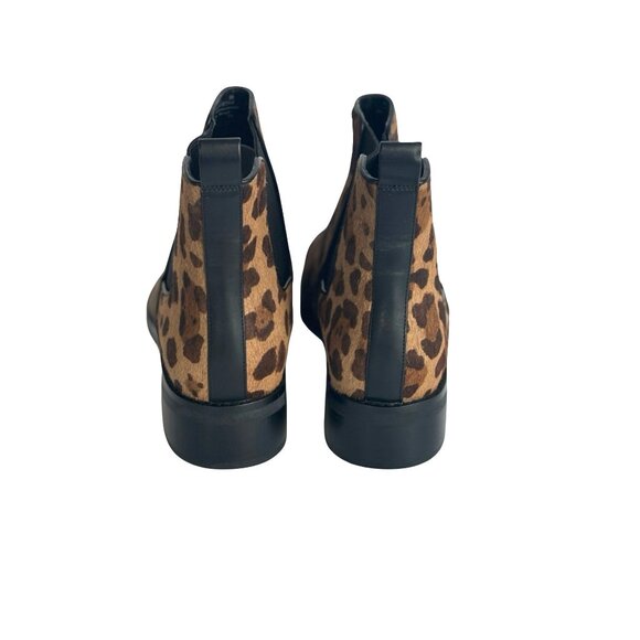 Cole Haan Mara Grand Chelsea Ankle Boots Leopard Print Womens 9 New - Picture 7 of 8